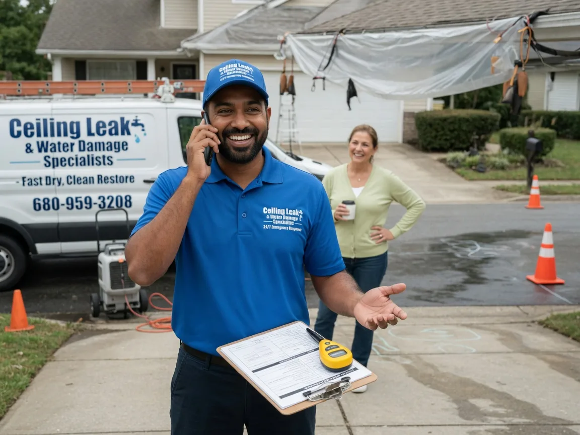 Ceiling Leak Cleanup Locust Gap, PA FAQs